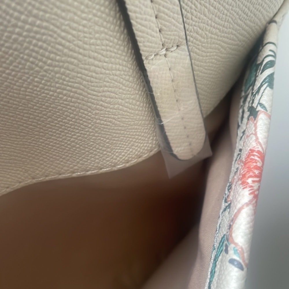 NANETTE LEPORE Bag Summer Botanical CottageCore Makena new vegan leather purse - Picture 13 of 16